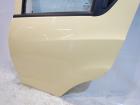 Chevrolet Spark M300 Facelift Türe hinten links komplett mit Seitenscheibe , Fensterheber elektrisch , Farbe : gelb creme mica