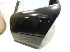 Audi A6 4B C5 Facelift Türe hinten links Kombi komplett mit Seitenscheibe , Fensterheber elektrisch Farbcode : LZ9W schwarz
