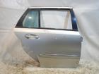 Mercedes E-Klasse W211 Kombi S211 Tür hinten rechts komplett mit Seitenscheibe , Fensterheber elektrisch , Türe hinten rechts , Farbe : silber unbekannt