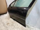 Peugeot 407 SW Tür vorne links komplett mit Seitenscheibe , Fensterheber elektrisch , Türe vorne links , Farbe : EXL Obsidien schwarz