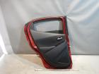 Mazda 2 DJ1 Türe hinten links 5-Türer mit Seitenscheibe, Fensterheber elektrisch, Tür hinten links Farbcode: 46V Rot