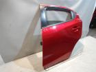 Mazda 2 DJ1 Türe hinten links 5-Türer mit Seitenscheibe, Fensterheber elektrisch, Tür hinten links Farbcode: 46V Rot