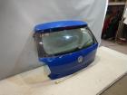 VW Polo 6R Heckklappe 3-Türer mit Heckscheibe, dritte Bremsleuchte, Heckwischer, Kofferraumklappe, Heckdeckel, Klappe hinten Farbcode: LD5E Meerblau