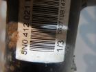 VW Tiguan 5N Federbein vorne rechts 5N0412021BC, Stoßdämpfer, Radnarbe mit Achsschenkel, Bremssattel, Feder und Federbeinlager