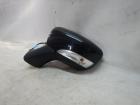 Renault Clio IV Grandtour/R Kombi Außenspiegel links 963025724R mit Spiegelglas und Blinker, elektrisch verstellbar, 9-Pins, Spiegel links Farbcode: Tegne Black