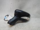 Renault Clio IV Grandtour/R Kombi Außenspiegel links 963025724R mit Spiegelglas und Blinker, elektrisch verstellbar, 9-Pins, Spiegel links Farbcode: Tegne Black
