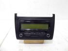 VW Polo 6R Radio CD , Doppeldin , Blaupunkt 5M0035186AA