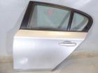 BMW E87 LCI Facelift Türe hinten links 5 - Türer komplett mit Seitenscheibe , elektrische Fensterheber , ohne Türverkleidung , Farbcode : 354 - Titansilber Met.