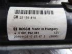 Anlasser Corsa E Adam Astra Mokka * 25198414 * Bosch